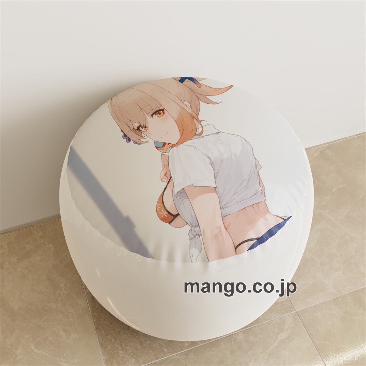 PVC ラウンドスツール アニメ キャラクター【原神】宵宮pvcスツールPVC製 キャラクターグッズ コレクション用 2