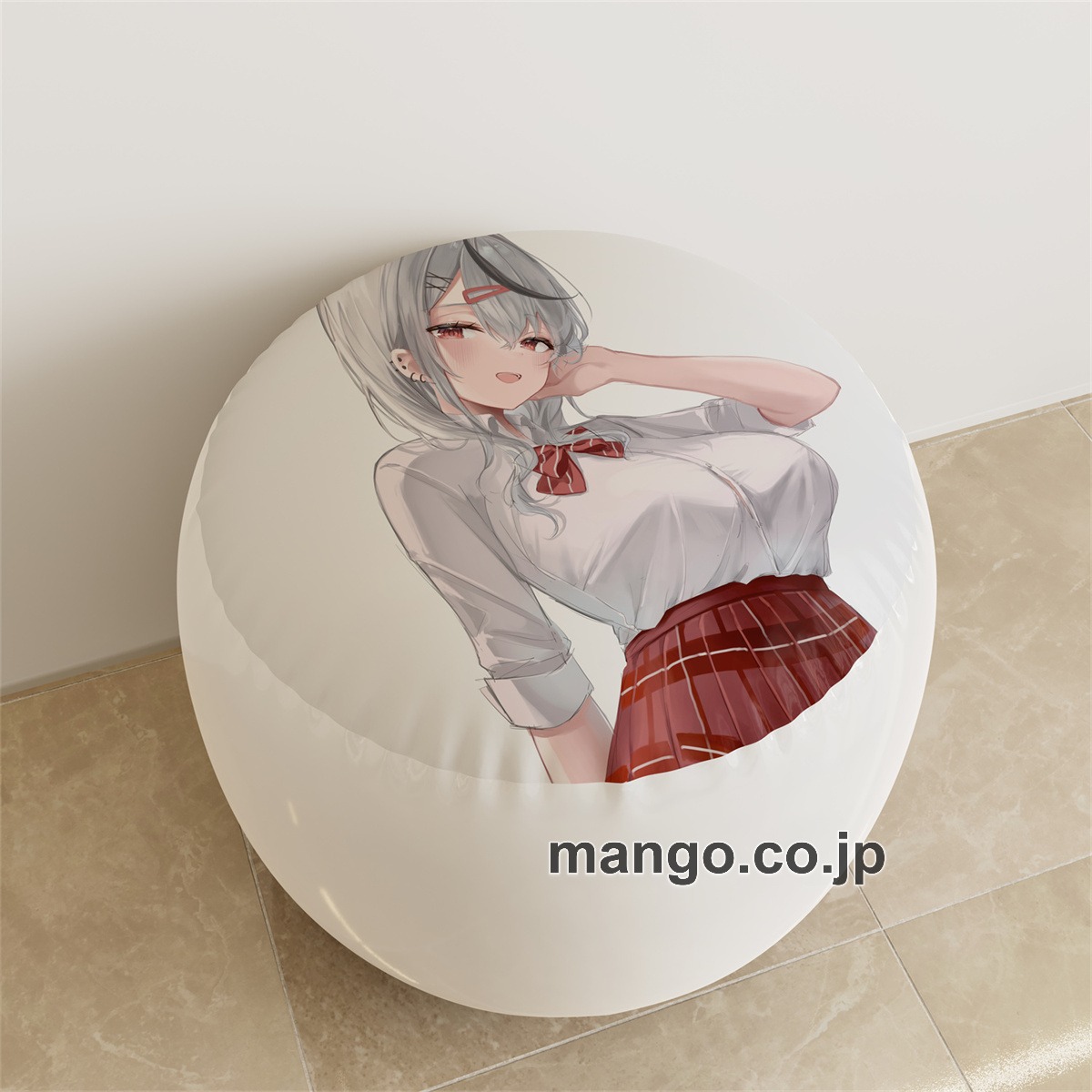PVC ラウンドスツール アニメ キャラクター【バーチャルYouTuber】沙花叉クロヱpvcスツールPVC製 キャラクターグッズ コレクション用