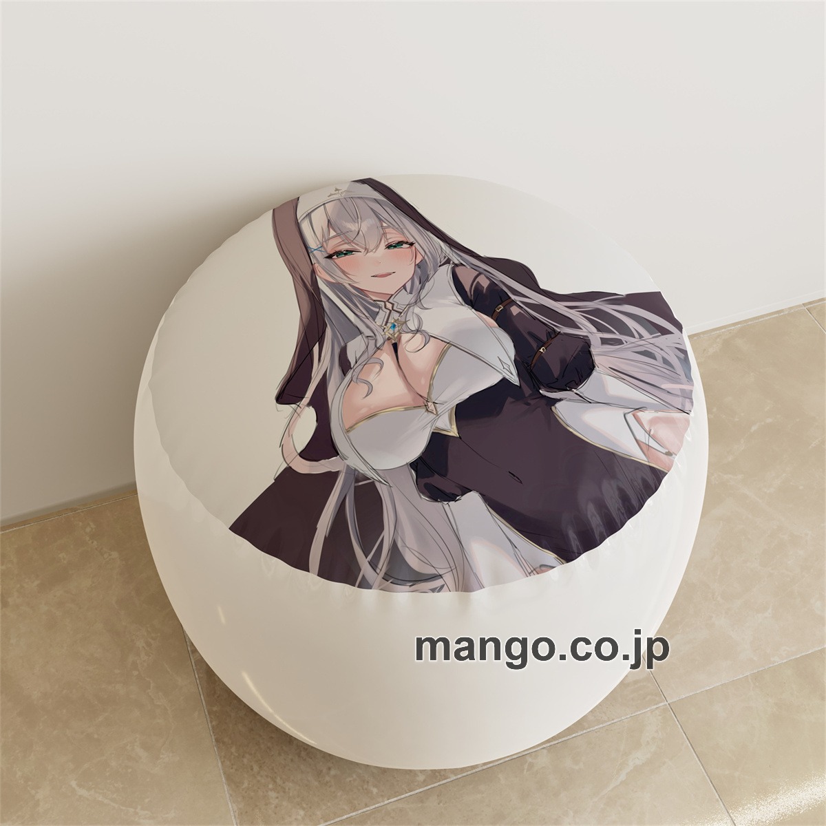 PVC ラウンドスツール アニメ キャラクター【バーチャルYouTuber】沙花叉クロヱpvcスツールPVC製 キャラクターグッズ コレクション用 2