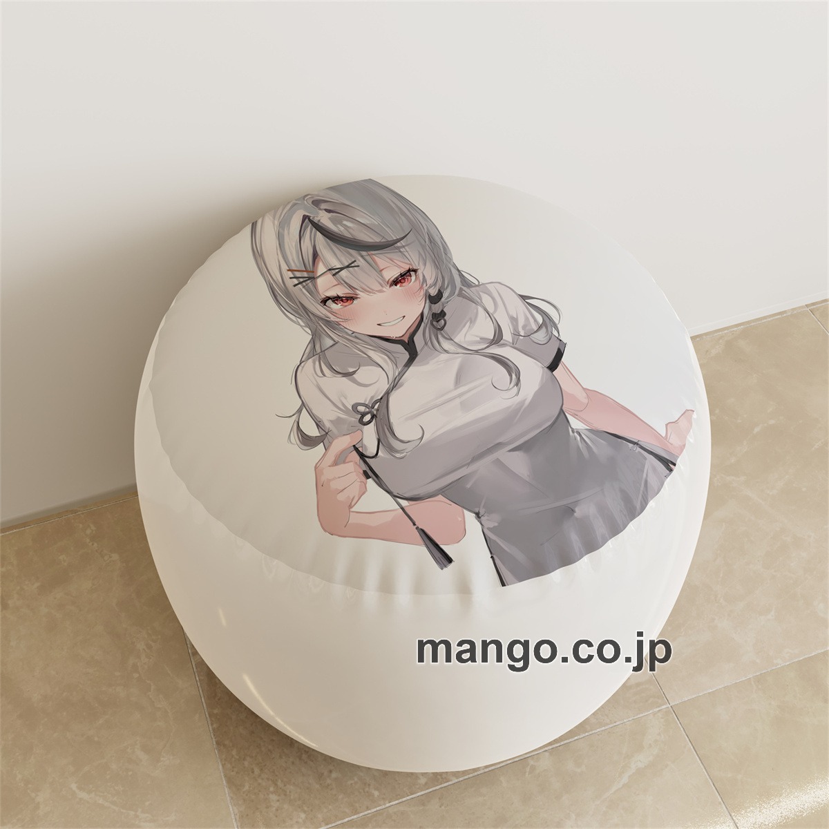 PVC ラウンドスツール アニメ キャラクター【バーチャルYouTuber】沙花叉クロヱpvcスツールPVC製 キャラクターグッズ コレクション用