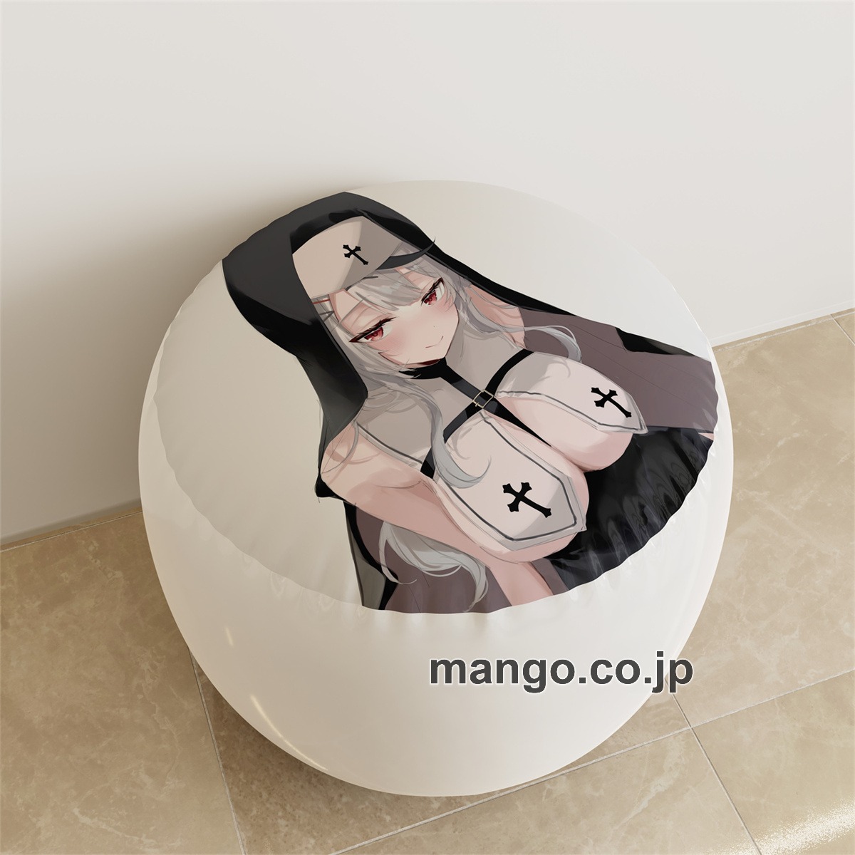 PVC ラウンドスツール アニメ キャラクター【バーチャルYouTuber】沙花叉クロヱpvcスツールPVC製 キャラクターグッズ コレクション用 2