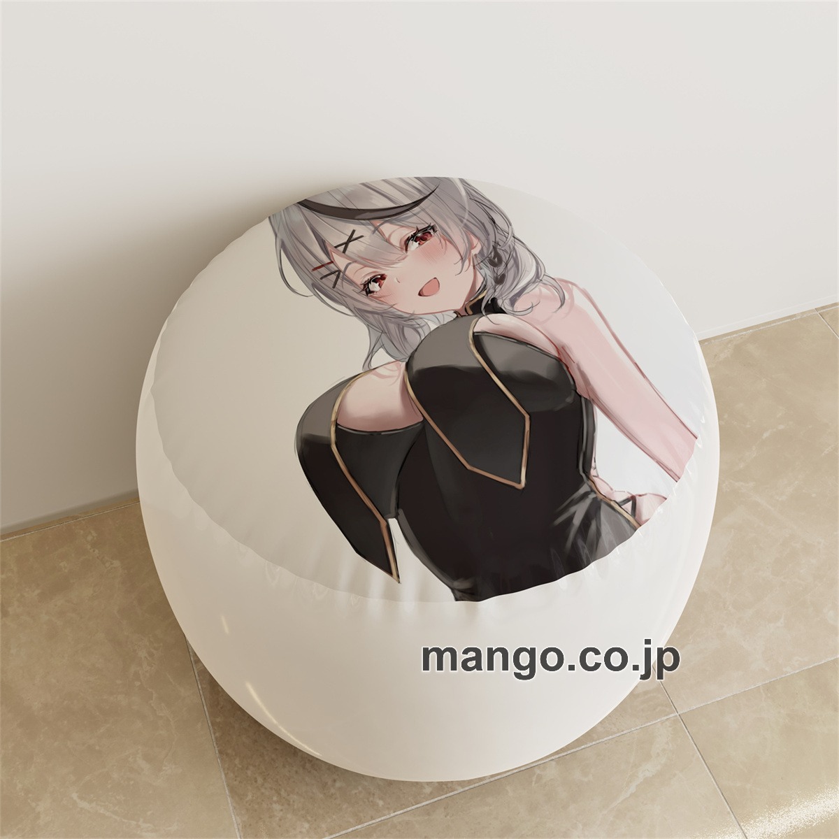PVC ラウンドスツール アニメ キャラクター【バーチャルYouTuber】沙花叉クロヱpvcスツールPVC製 キャラクターグッズ コレクション用