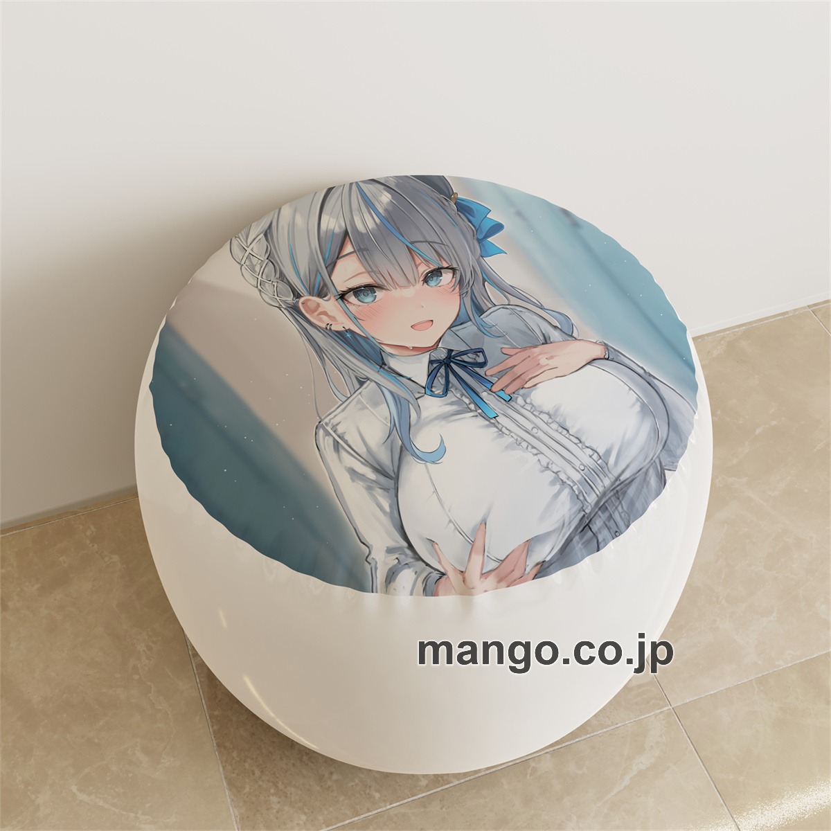 PVC ラウンドスツール アニメ キャラクター【バーチャルYouTuber】雨海ルカ 星街すいせいpvcスツールPVC製 キャラクターグッズ コレクション用